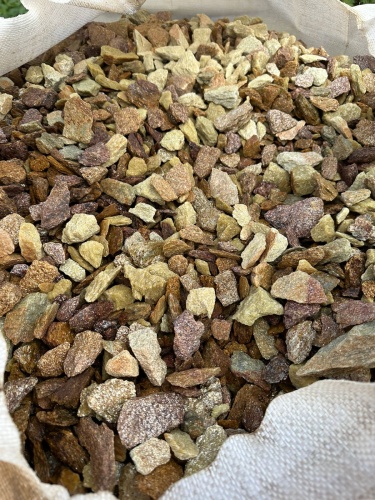 Златолит персиковый декоративная каменная крошка купить в Зарайске