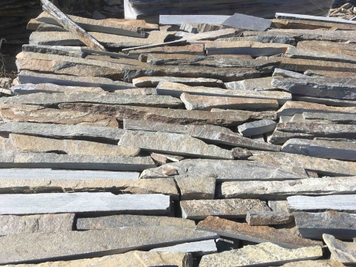 Горбушка златолит мультиколор для облицовки купить в Зарайске