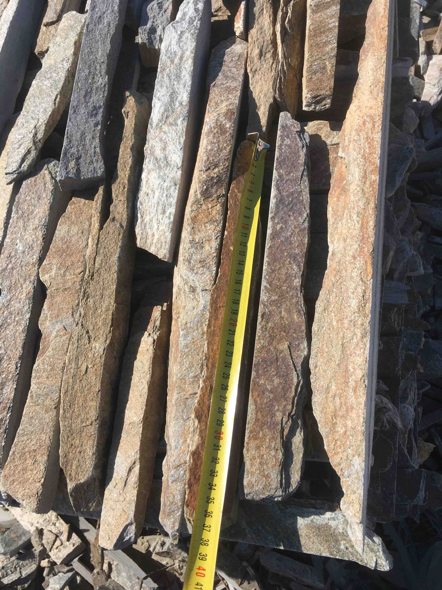 Горбушка златолит мультиколор для облицовки купить в Зарайске