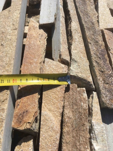 Горбушка златолит золотистый для облицовки купить в Зарайске