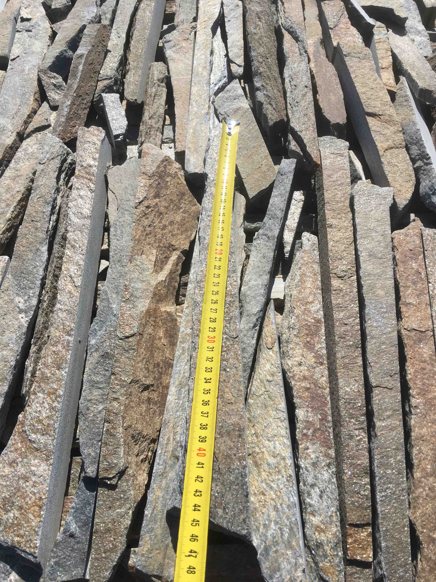 Горбушка златолит мультиколор для облицовки купить в Зарайске