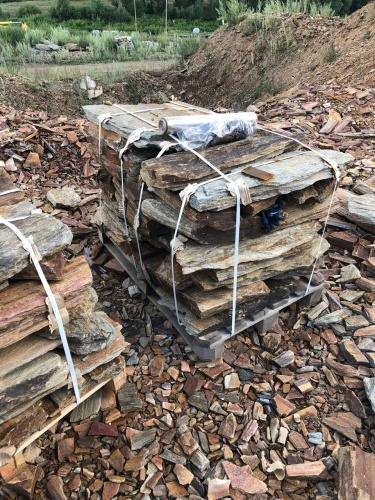 Плитняк кора дерева 50-100мм для пошаговых дорожек купить в Зарайске