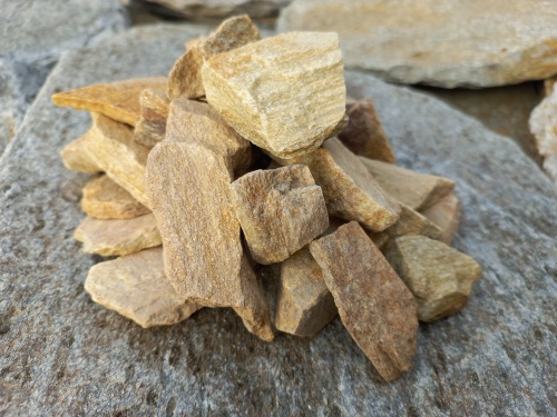 Златолит жёлтый декоративная каменная крошка купить в Зарайске