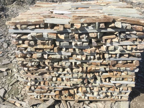 Горбушка златолит золотистый для облицовки купить в Зарайске