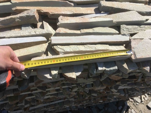 Горбушка златолит золотистый для облицовки купить в Зарайске