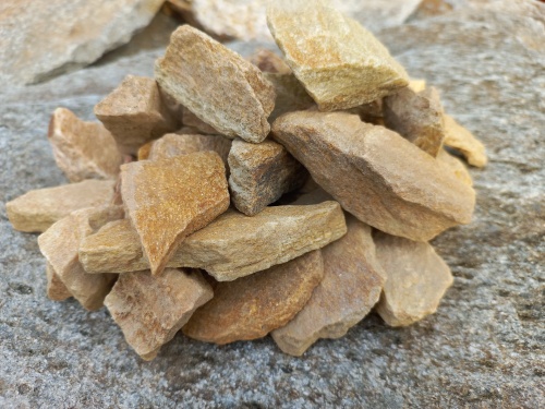 Златолит жёлтый декоративная каменная крошка купить в Зарайске