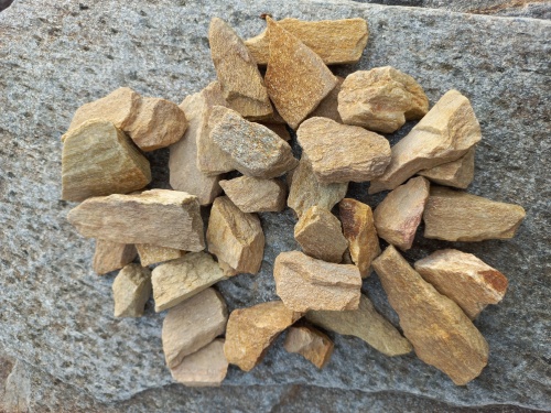 Златолит жёлтый декоративная каменная крошка купить в Зарайске