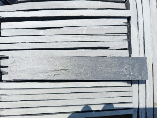 Плитка чёрная из натурального камня фасадная 30 см * 5 см, толщина 7 мм -30 мм купить в Зарайске