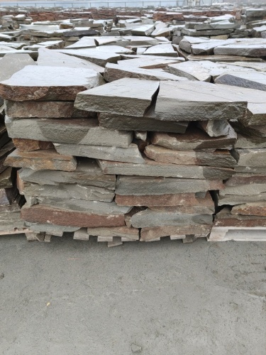 Плитняк песчаник серо-зелёный для мощения 60-65 мм купить в Зарайске